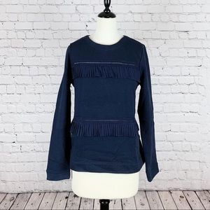 NWT! BANANA REPUBLIC - Tiered Ruffle Pullover